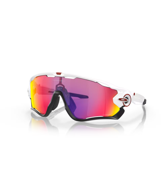 OAKLEY I Jawbreaker I Polished White/Black I Prizm Road