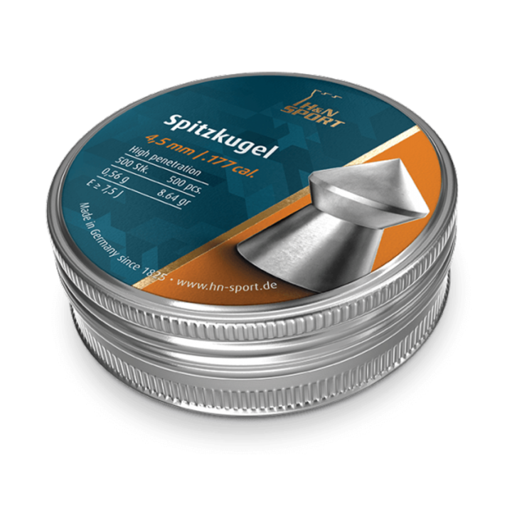 H&N Spitzkugel Pellets 4.5mm | 8.64grains