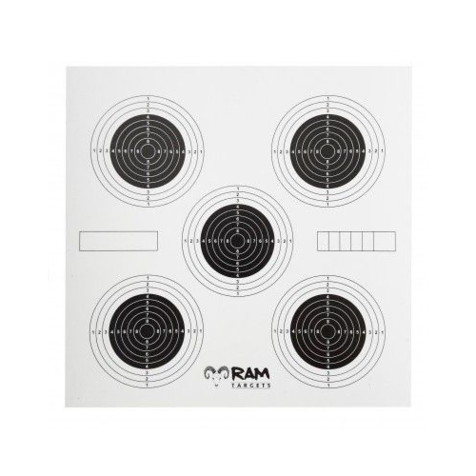 RAM Shooting Targets 14x14cm 5 Targets