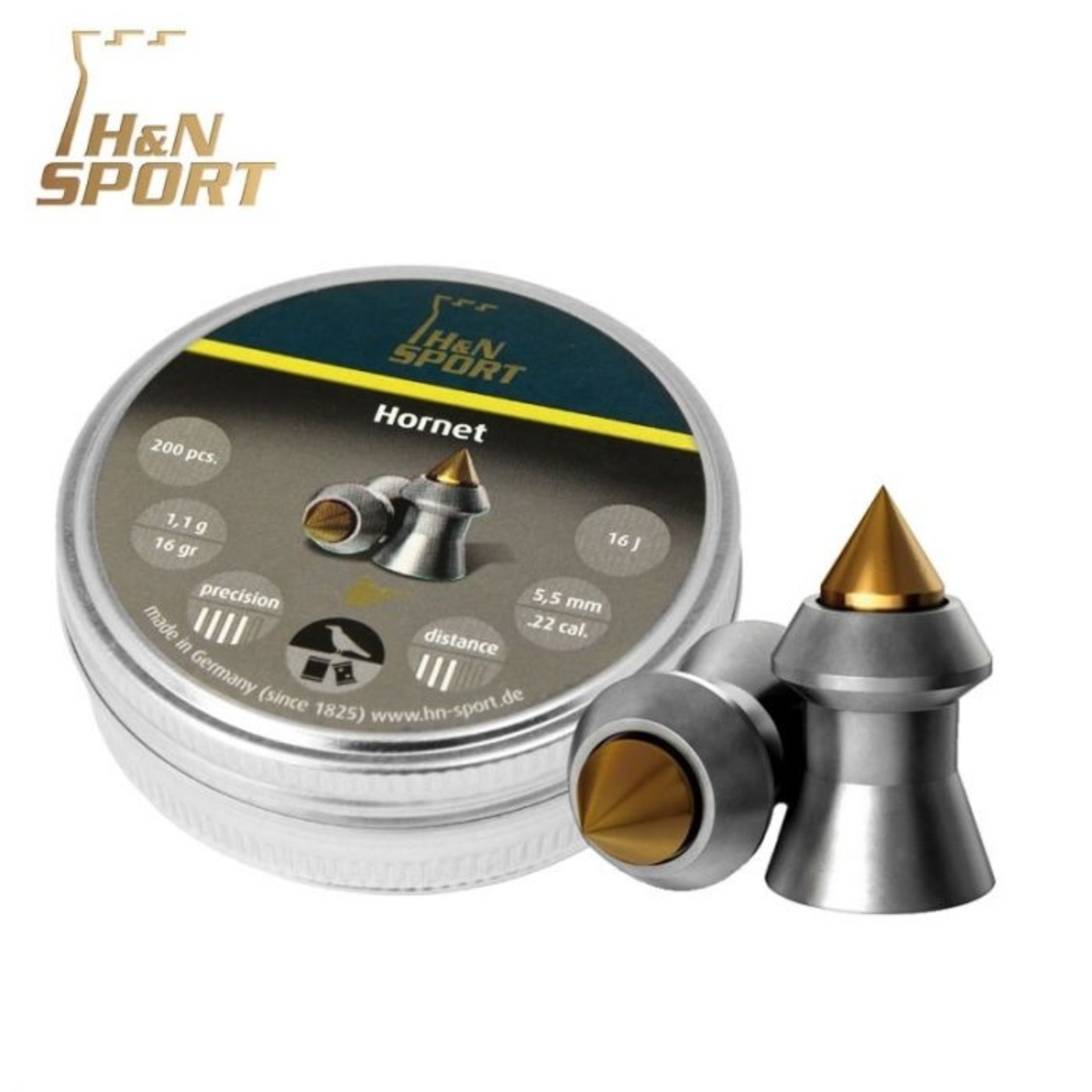 Haendler & Natermann H&N Hornet 5.5mm (.22) | 16.20grains