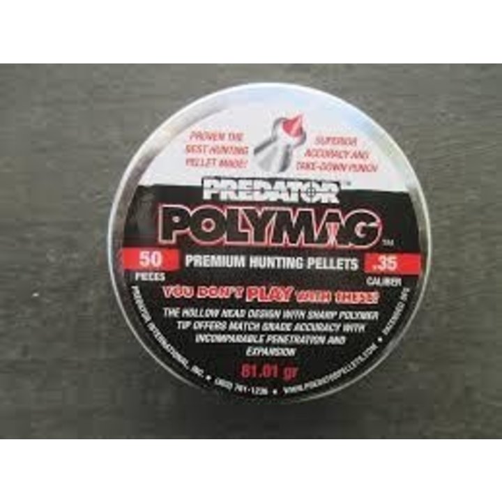 JSB Predator Polymag Pellets 9mm (.35) | 81.01gr | 50pcs
