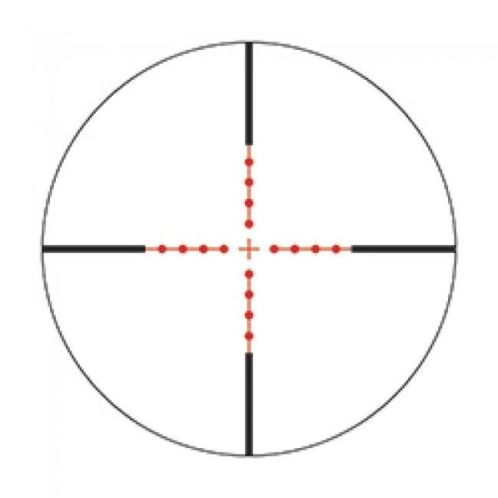 Lensolux 3-12x42E Richtkijker Verlicht Mil-Dot Draadkruis