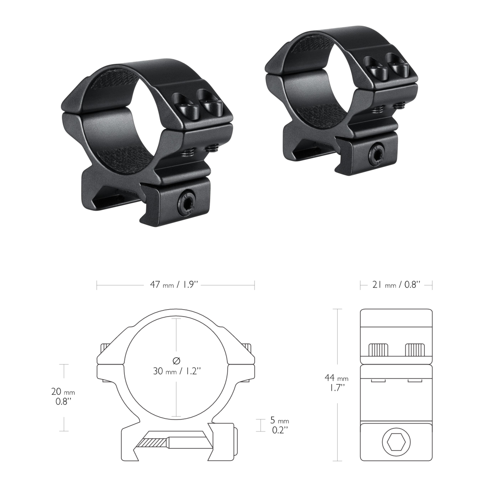 Hawke Hawke Sport Match Scope mounts