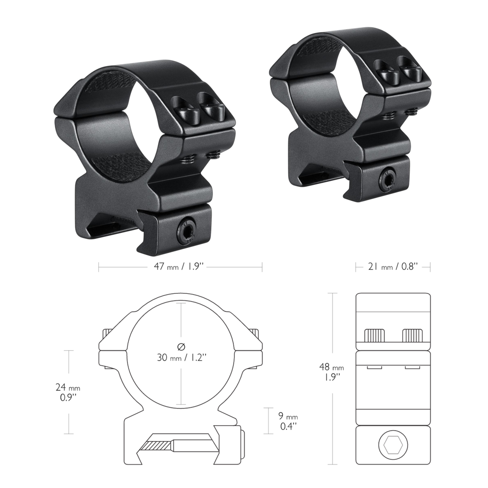 Hawke Hawke Sport Match Scope mounts