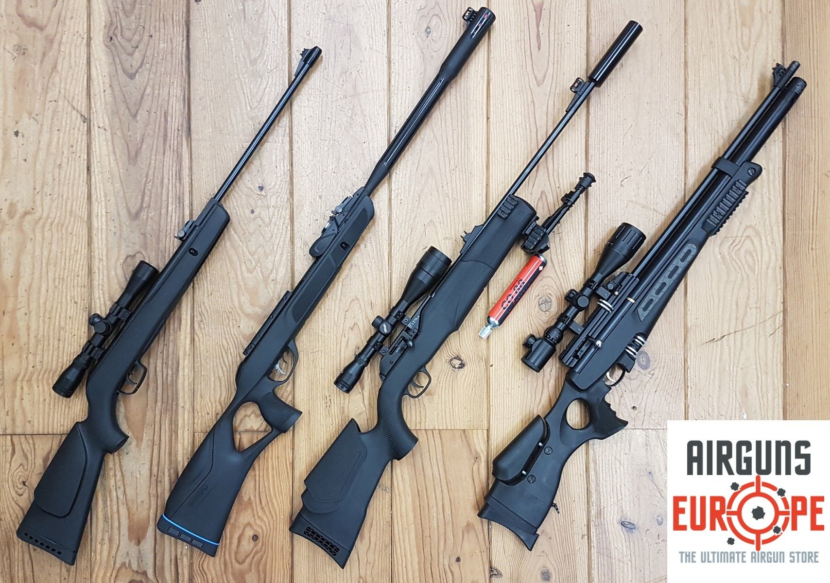 Different types of airguns explained