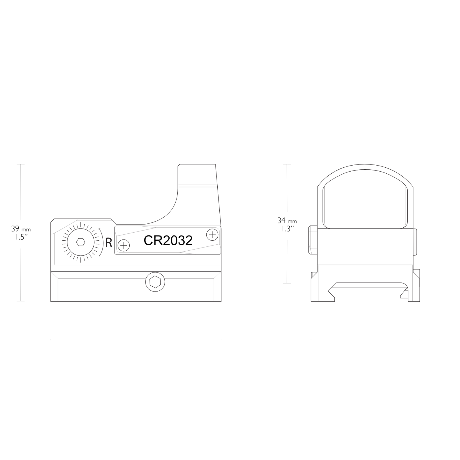 Hawke Reflex Dot Micro