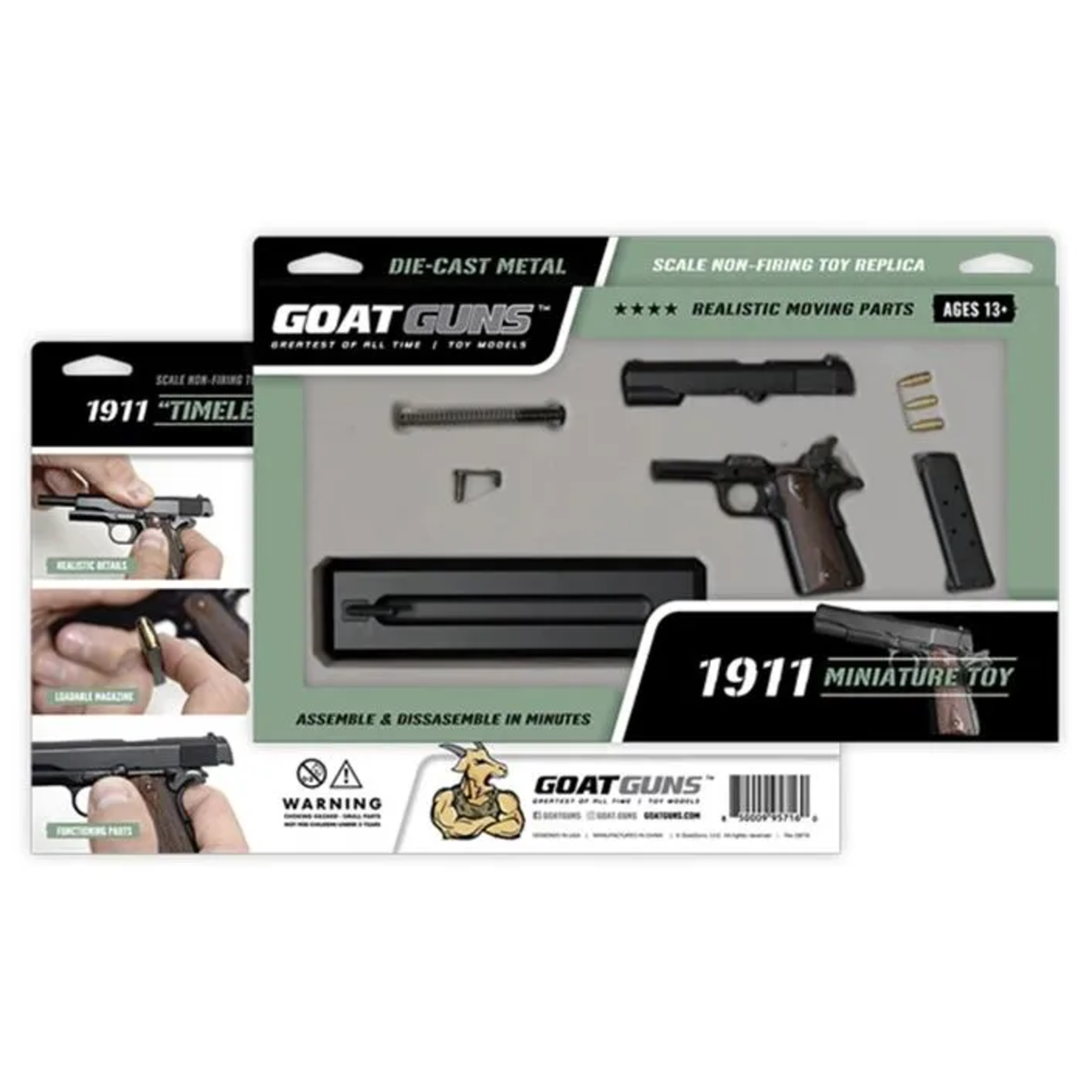 Mini 1911. Goat Guns. Mini 1911 Toy Gun. Timeless Guns 1.16.5 curseforg.