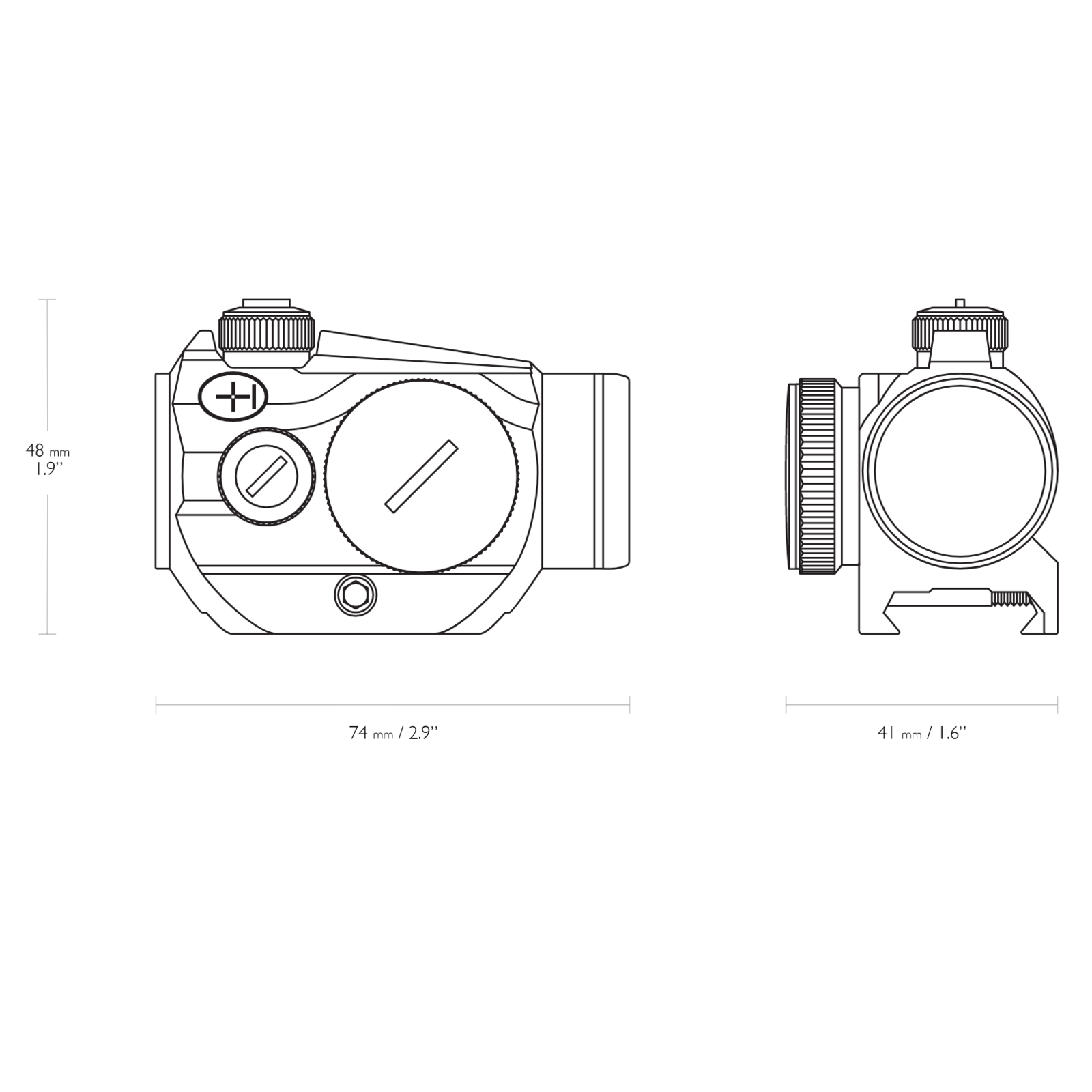 Hawke Hawke Vantage Red Dot 1x20