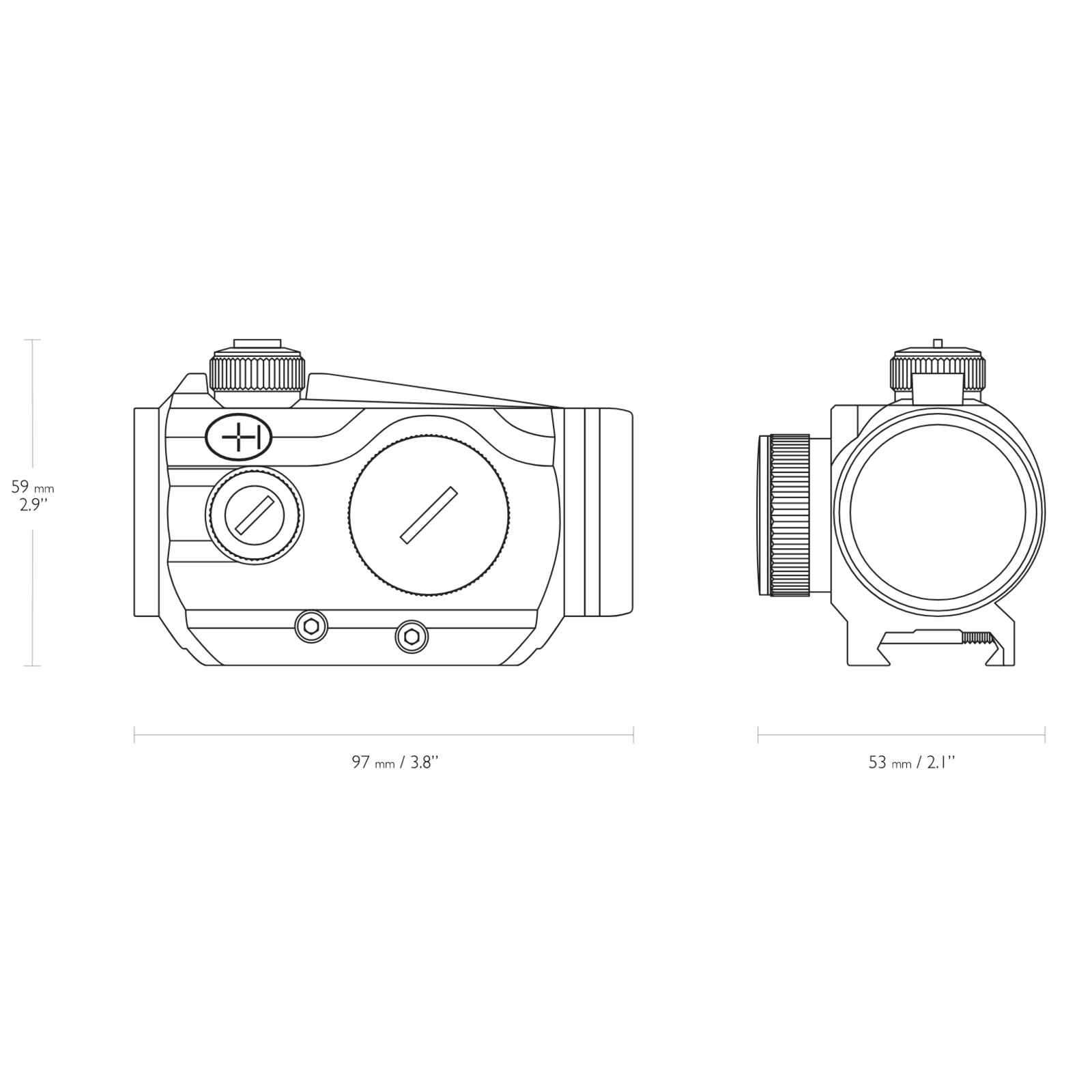 Hawke Vantage Red Dot 1x30