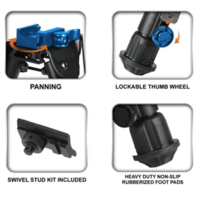 UTG Bipod UTG Tactical OP QD | High