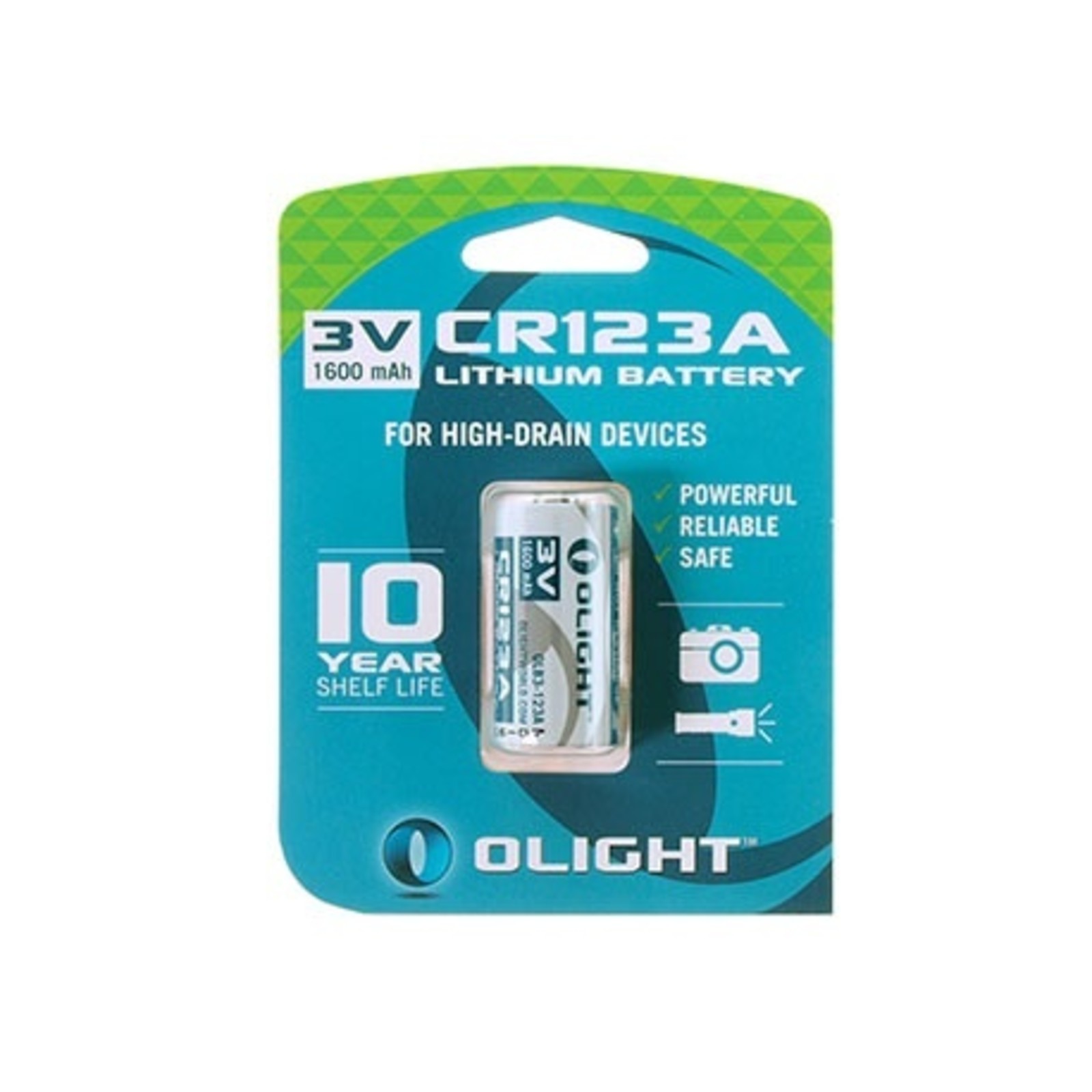 OLight CR123A Lithium Battery