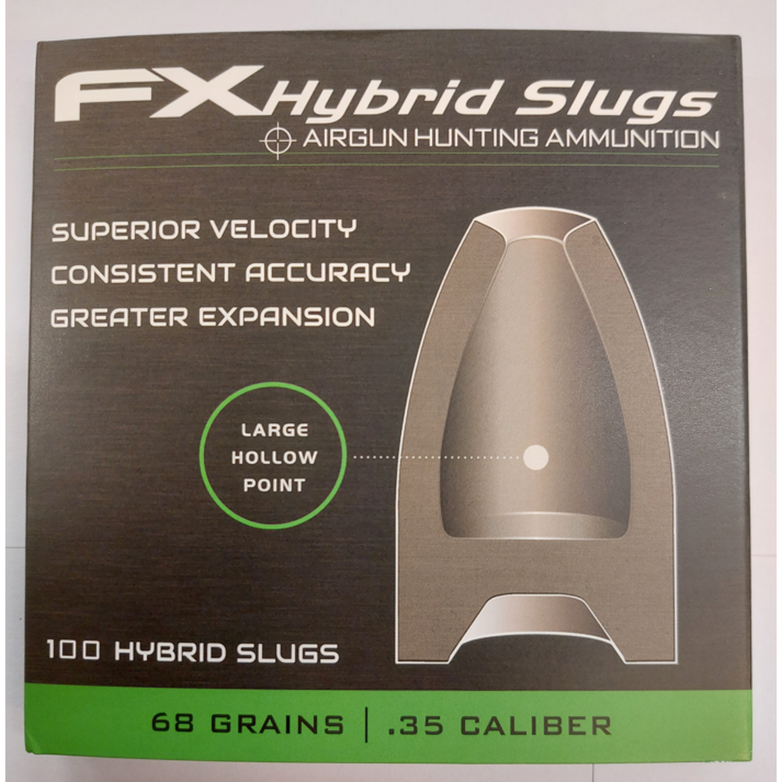 FX Airguns FX Hybrid 9 mm HP 68 grain (.357)