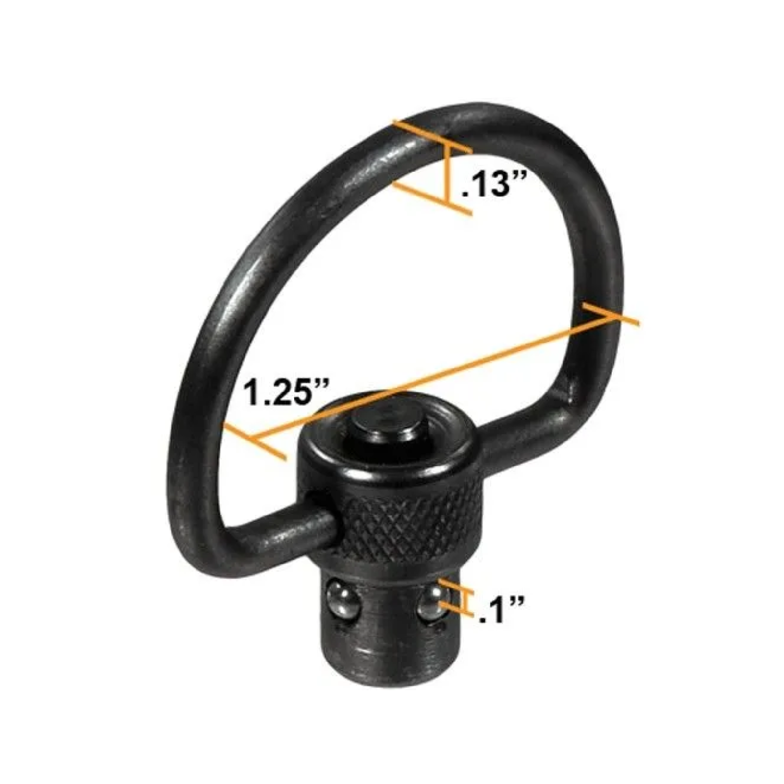 UTG UTG 1.25'' C-Shape Sling Swivel for Built-in connection