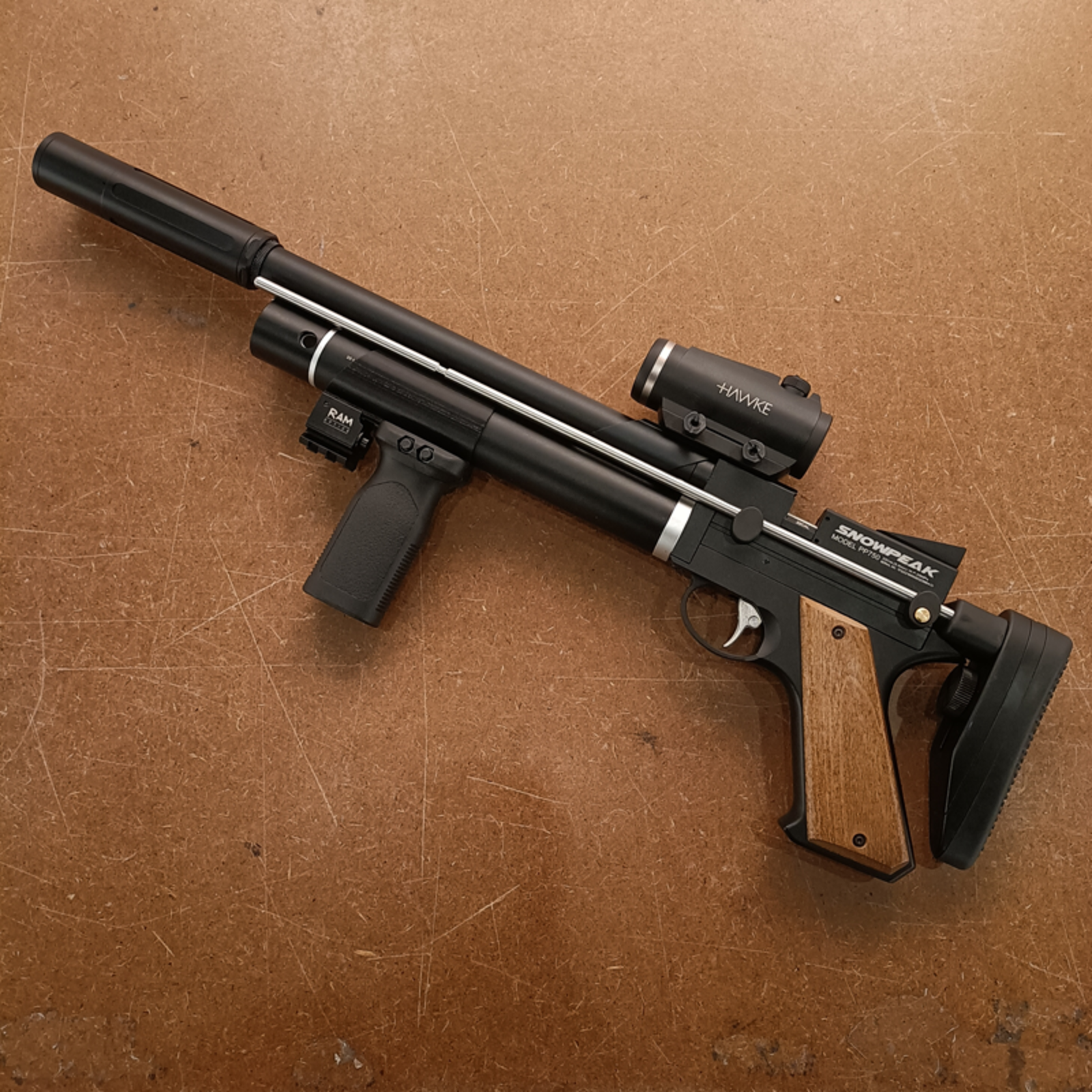 Airguns Europe SPA PP750 Accessory rails