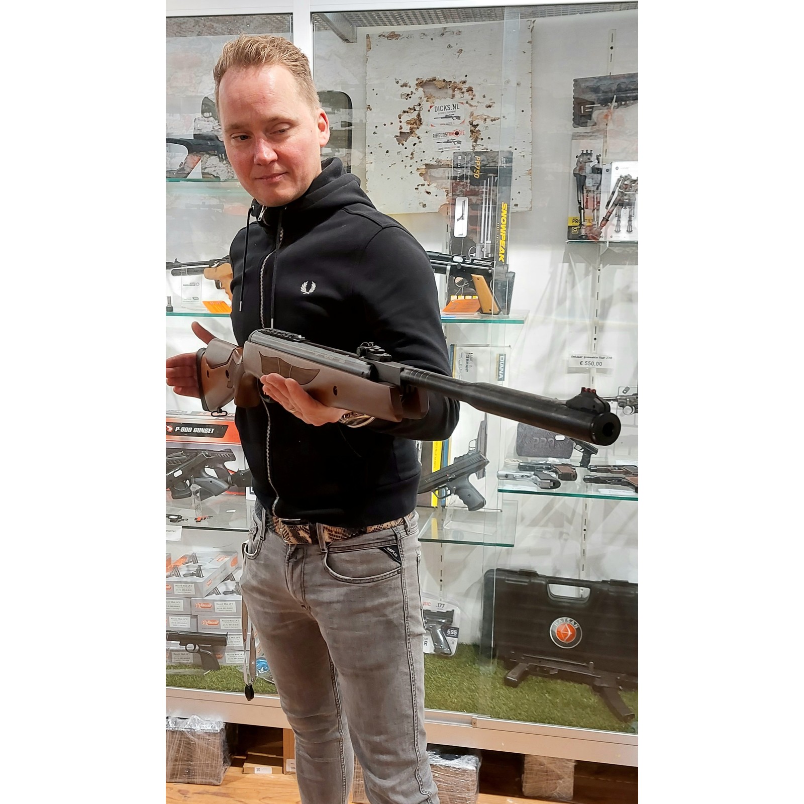 Hatsan MOD 135QE Carnivore Big Bore 7.62mm Vortex