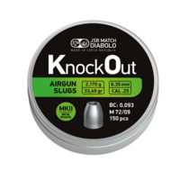 JSB JSB Knock Out slugs 6.35mm (.251) MK1 | 33.49 gr