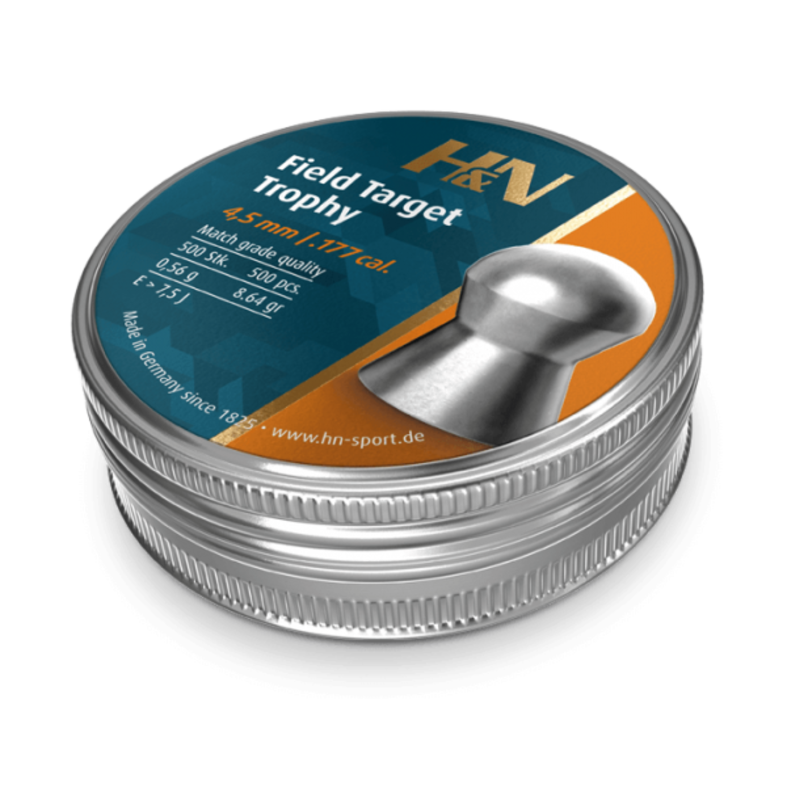 Haendler & Natermann H&N Field Target Trophy Pellets 4.5mm | 8.64 grains