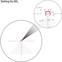 Vector Optics VictOptics S6 1-6x24 VI-CTSIX LPVO | Black
