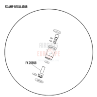 FX Airguns FX 20858 | AMP Brass Regulator Piston (long 16mm)