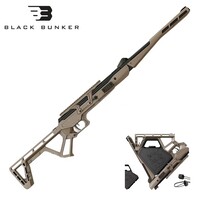 Black Bunker Black Bunker BM8 TAN Thread | 5.5mm (.22) foldable airgun