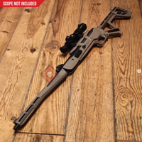 Black Bunker Black Bunker BM8 BLACK Thread | 5.5mm (.22) foldable airgun