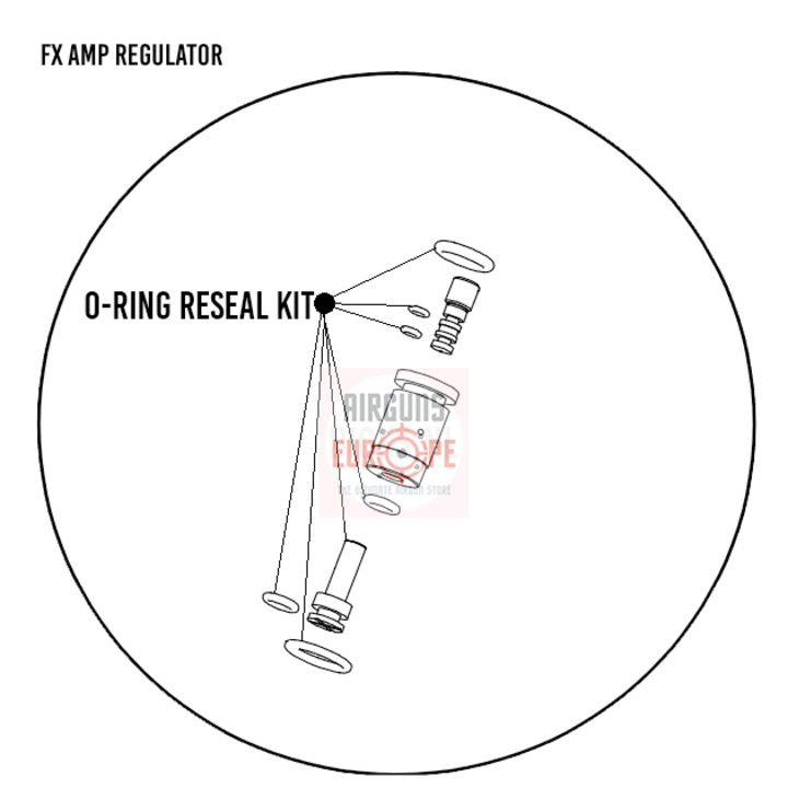 FX AMP Regulator reseal kit