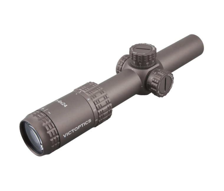 VictOptics S6 1-6x24 VI-CTSIX LPVO | Coyote FDE - Airguns Europe