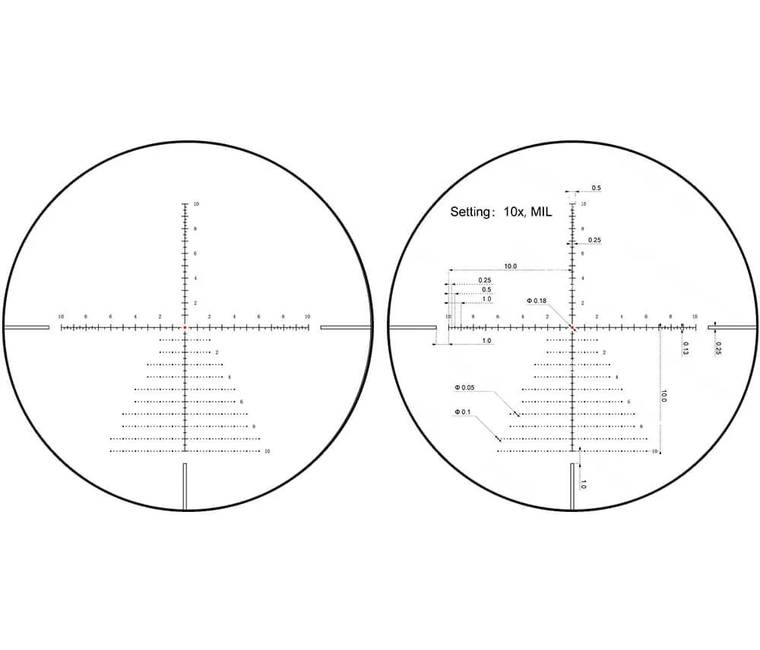 Mirino Vector Optics Veyron 3-12x44 FFP - Zoom 3-12x - Impermeabile E Antishock - Foto 4