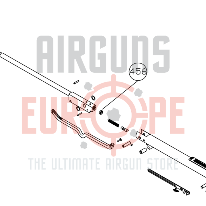 Barrel seal 456 for Hatsan Break Barrel airguns