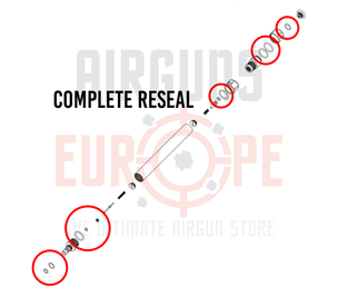 Airguns Europe Cylinder Reseal kit Hatsan Galatian/Invader Auto