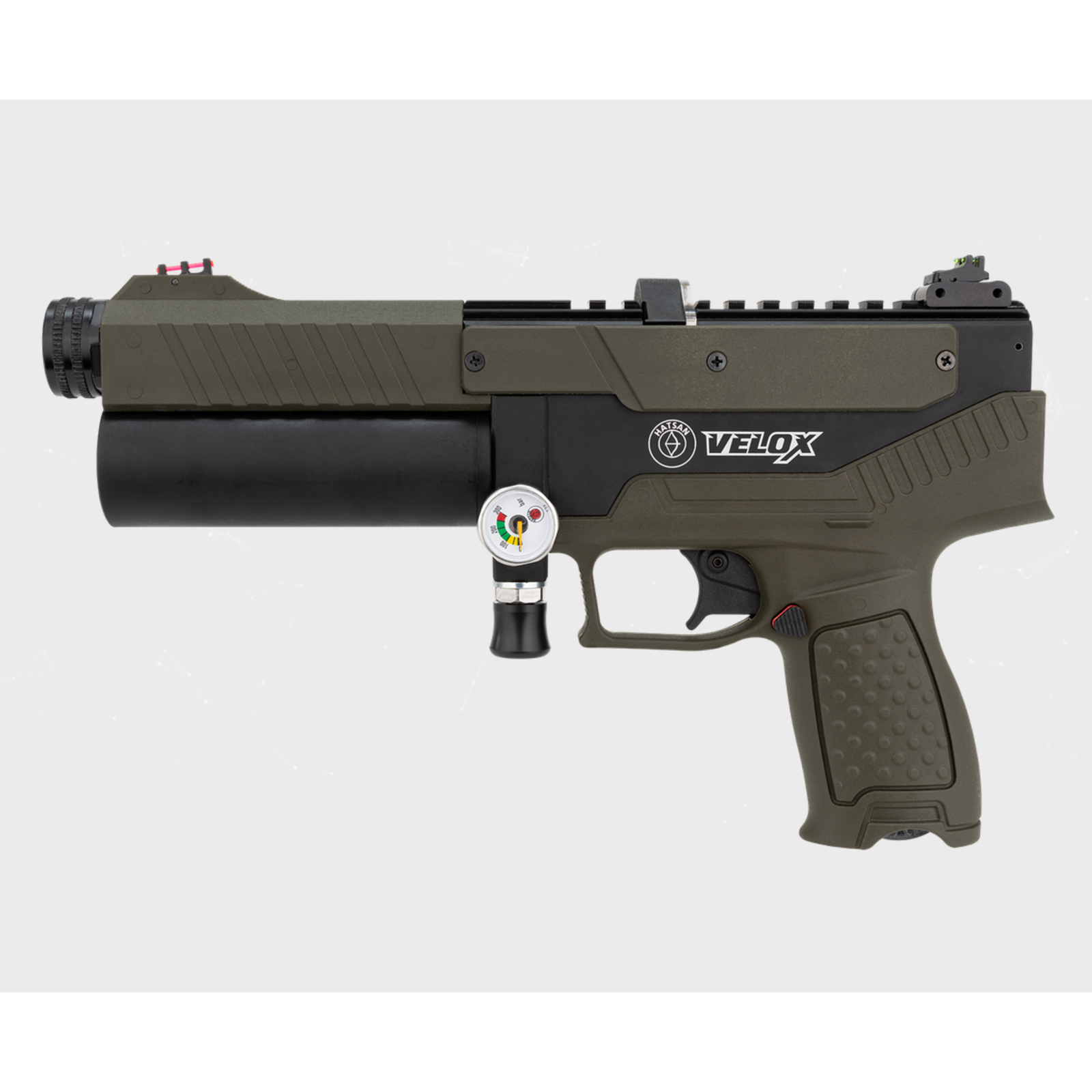 Hatsan Hatsan Velox PCP Pistol | Semi-Auto | OD Green