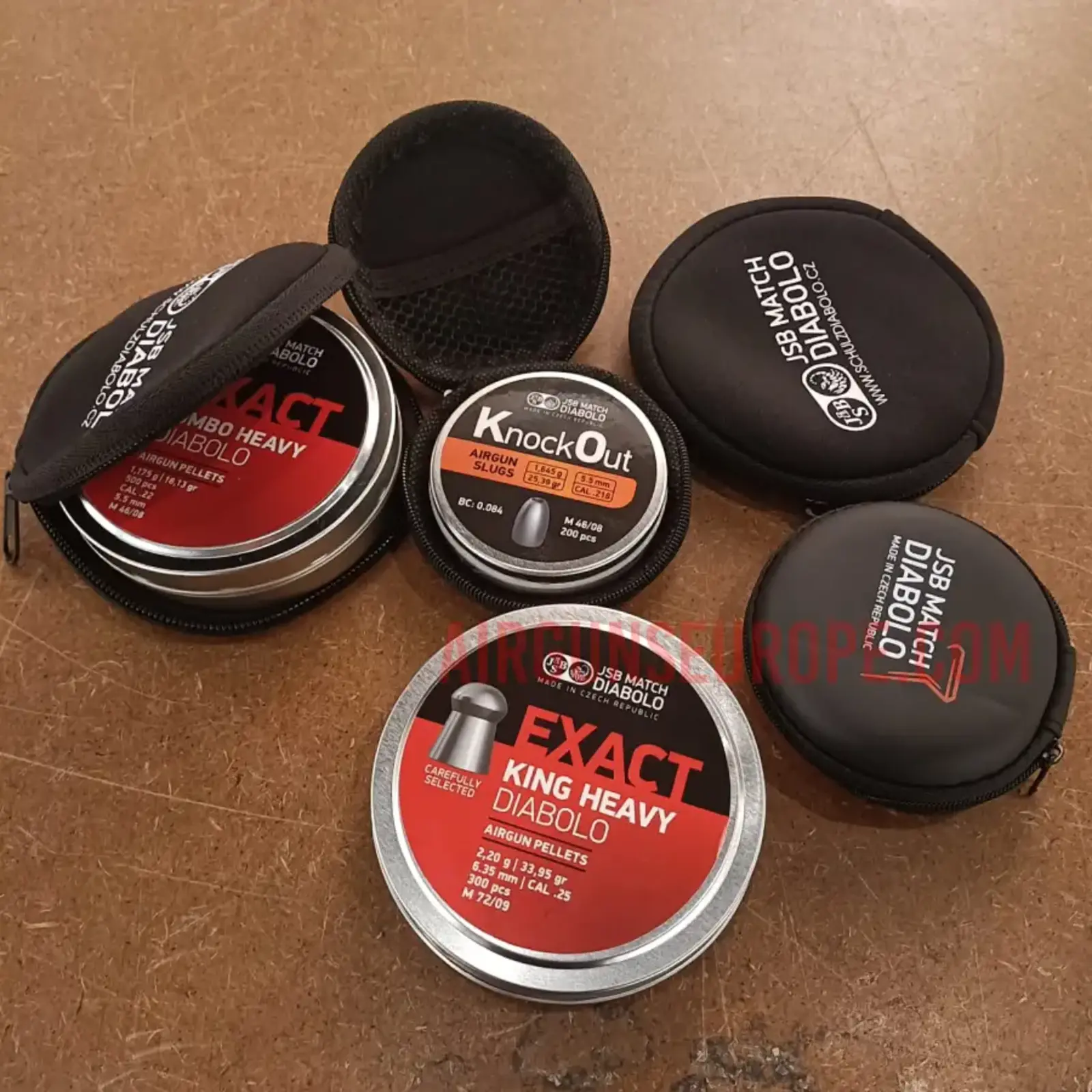 JSB JSB pellet tin cover | Small box