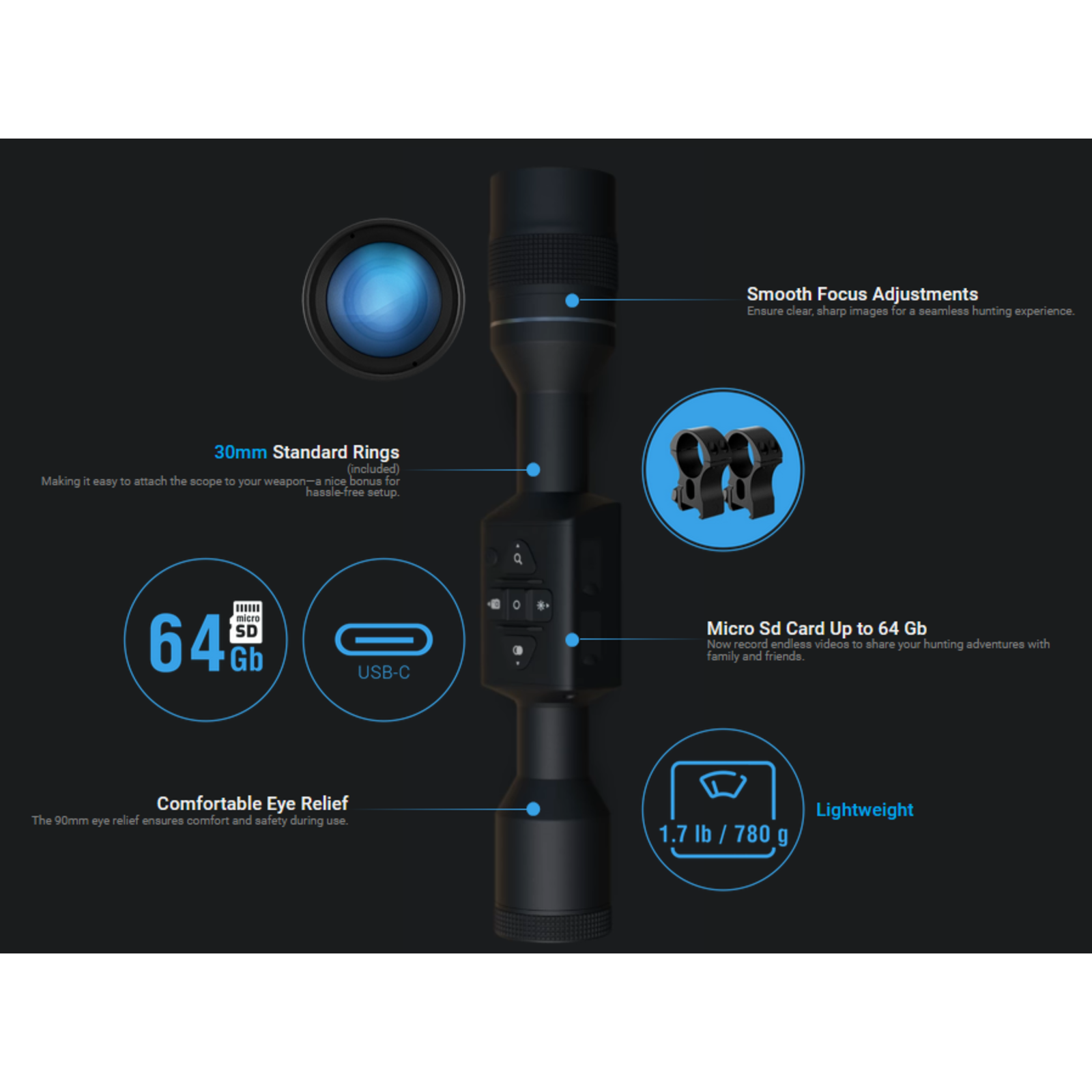 ATN Dag/Nachtkijker ATN X-Celsior NV | 3-9x