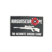 Airguns Europe Airguns Europe Velcro Patch 80x50 Gray