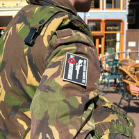 Airguns Europe Airguns Europe Velcro Patch 80x50 Gray