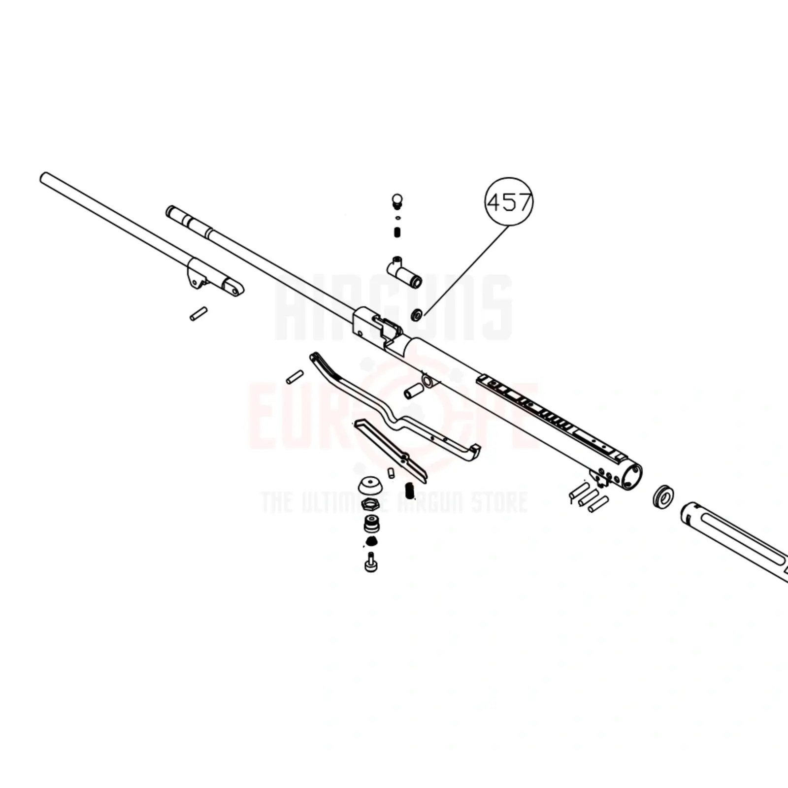 Hatsan Barrel seal for Hatsan Mod 100/105/155 | Hatsan part 457