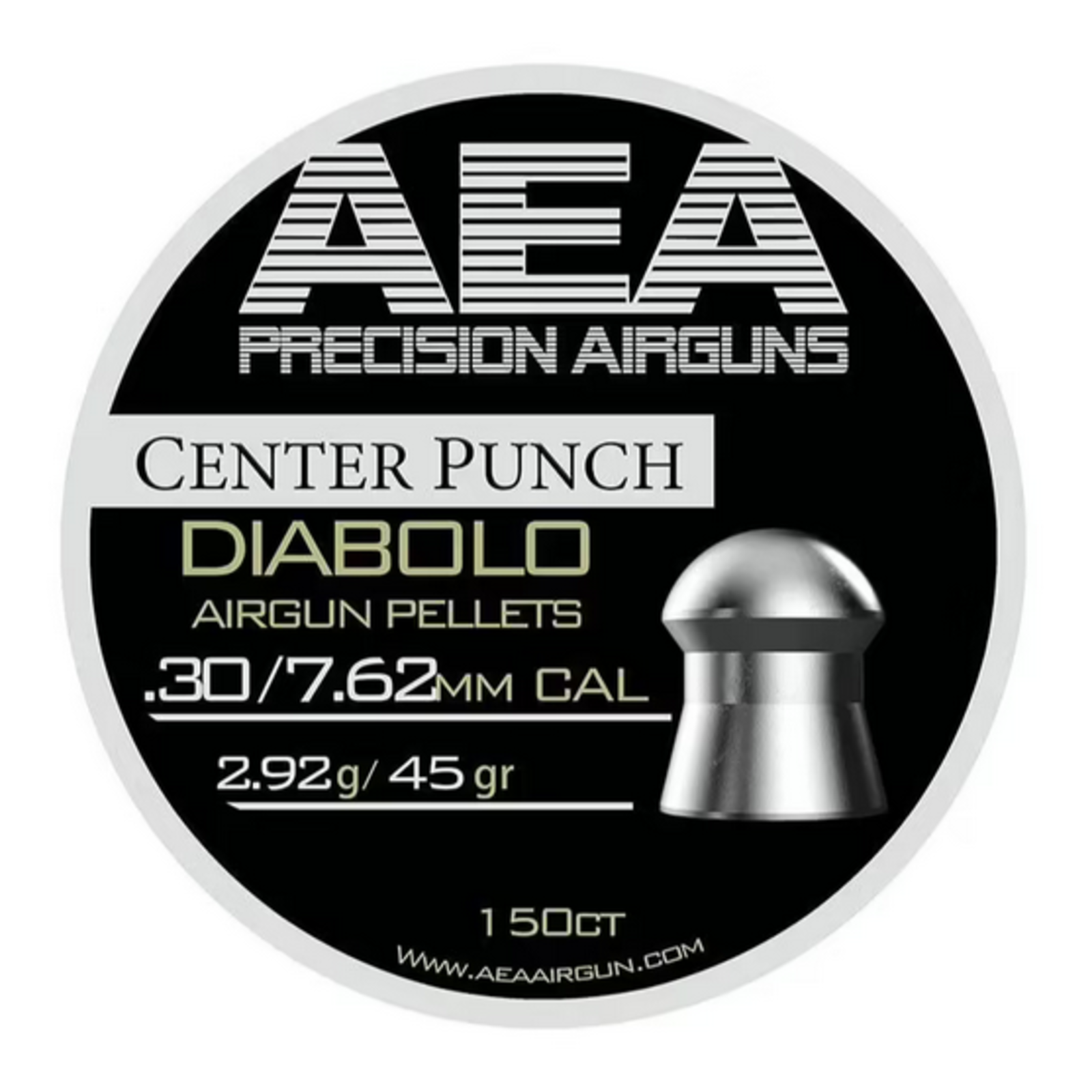 AEA AEA Center Punch Pellets 7.62mm (.30) | 45gr