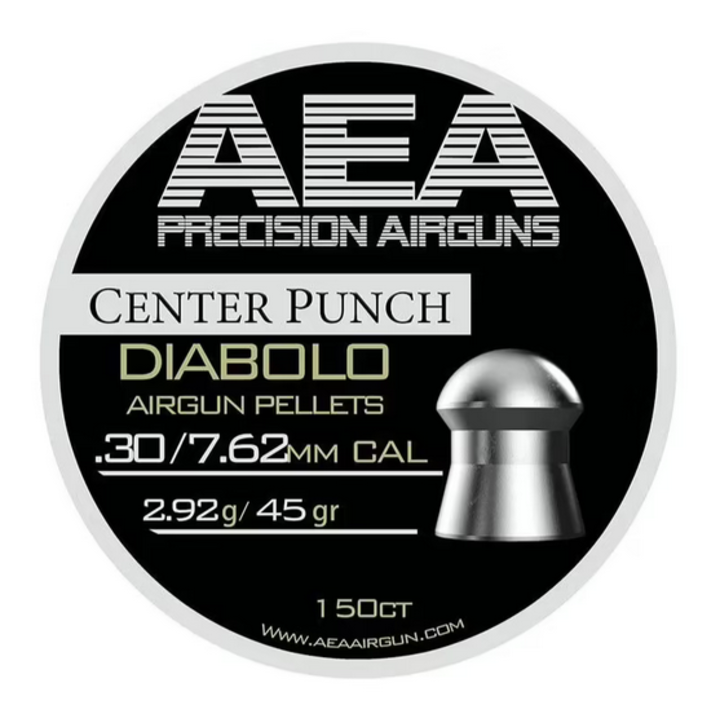 AEA Center Punch Pellets 7.62mm (.30) | 45gr