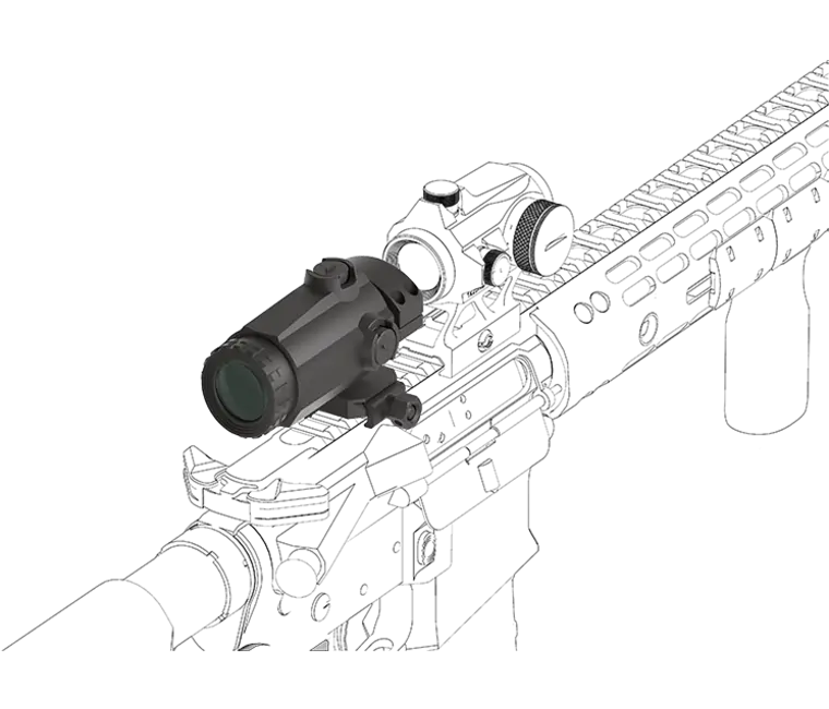 Magnifier Vector Optics Maverick Gen III 3x - Airguns Europe