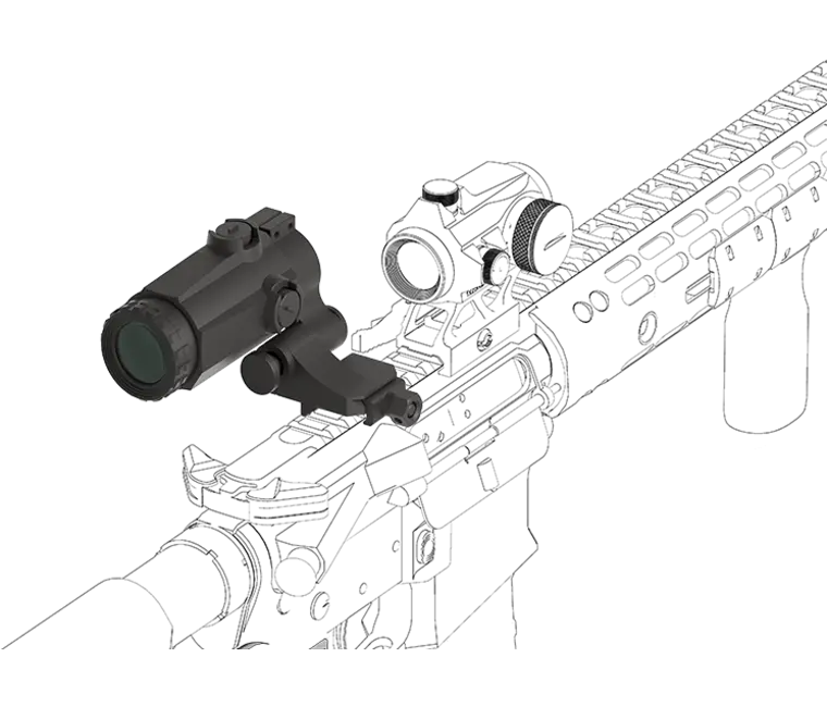 Magnifier Vector Optics Maverick Gen III 3x - Airguns Europe