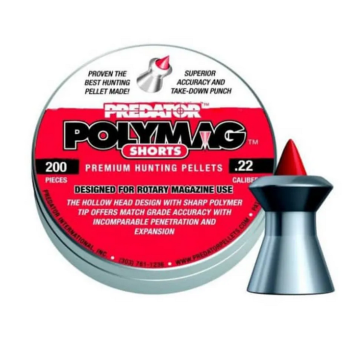 JSB Predator Polymag Short 5.5mm (.22) | 15.89gr | 200pcs
