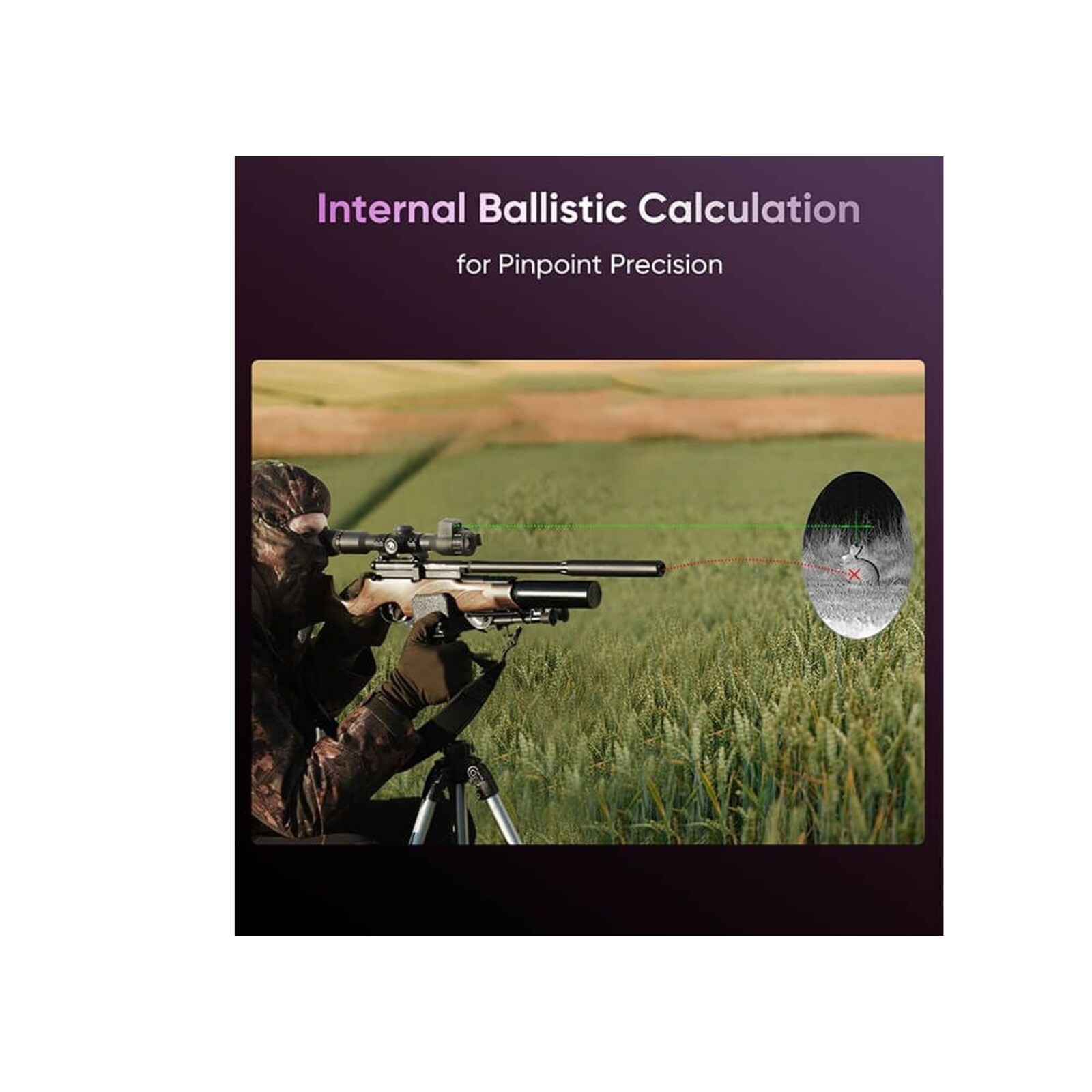 Hikmicro Alpex 4K Lite A40EL LRF Day/night scope