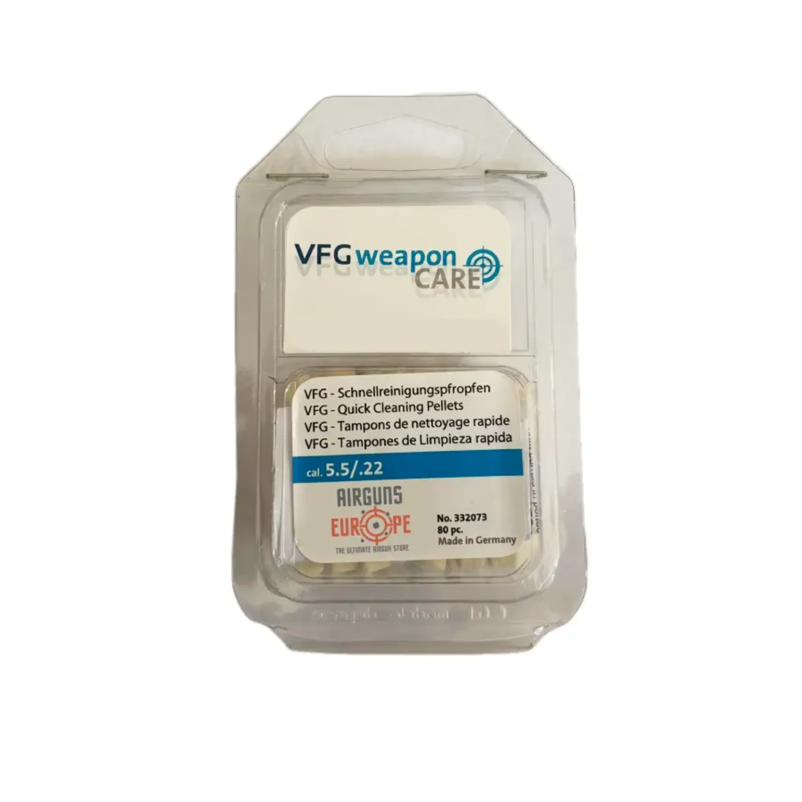 VFG Weapon Care VFG Barrel cleaning plugs | 5.5mm (.22) | 80Pc