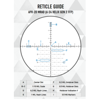 Element Optics Element Optics Helix Gen 2 6-24x50 FFP MRAD