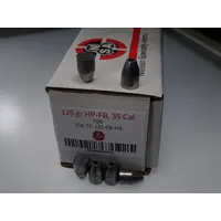 Nielsen Specialty Ammo NSA Hollow point Flat Base slugs 9mm (.357) | 125 grain