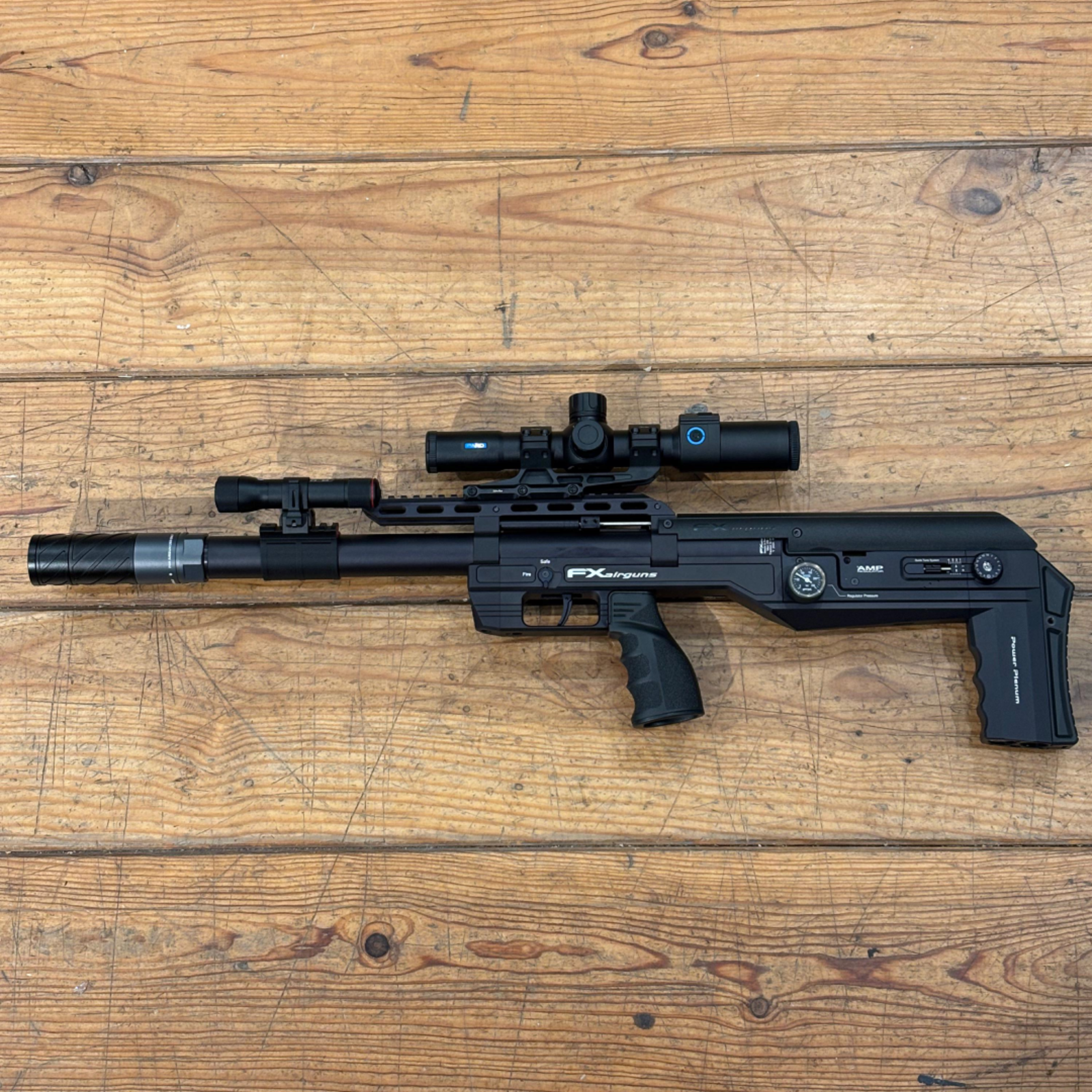 Airguns Europe Angled Accessory Rail Ø 34mm | FX Leopard/DRS/Panthera/Dynamic