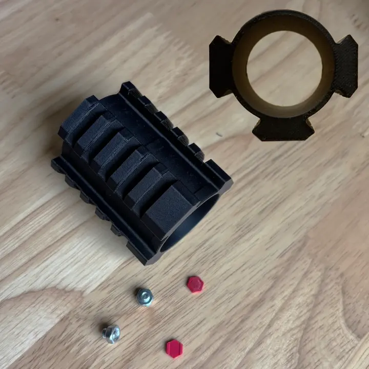 Triple Accessory Rail Ø 34mm loop | FX Leopard/DRS/Panthera/Dynamic