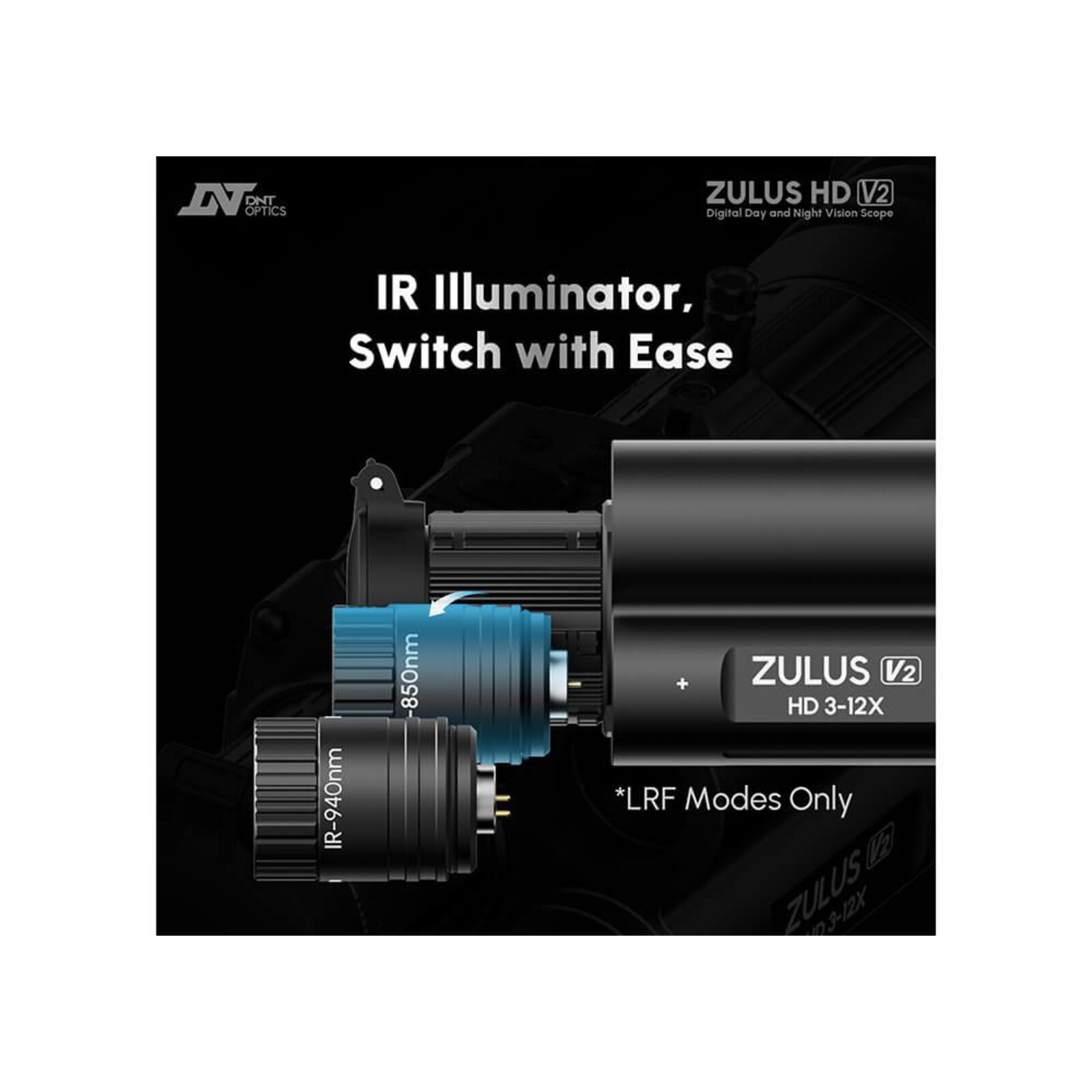 DNT DNT Zulus HD V2 5-20x LRF | Day/Nightvision scope
