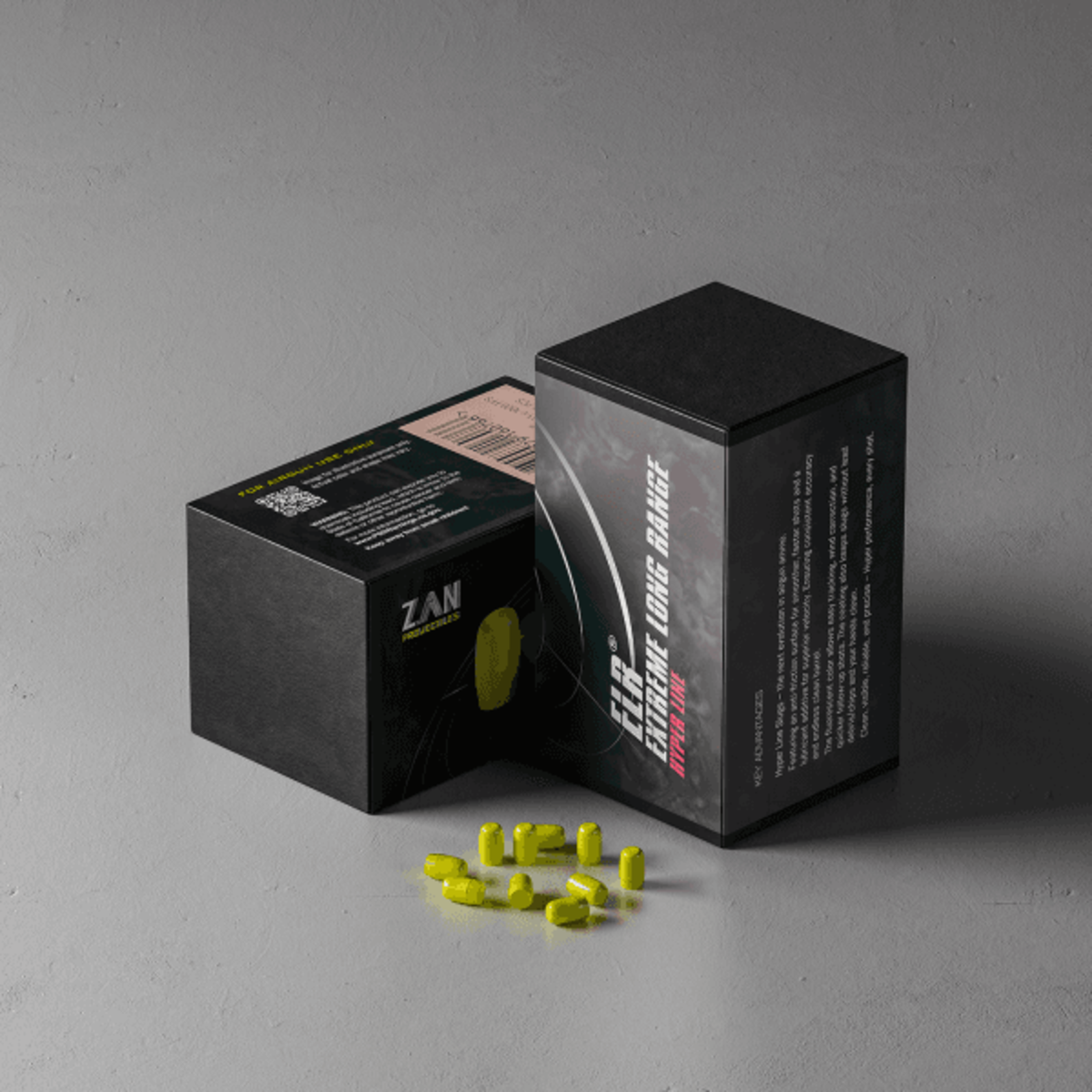 ZAN Projectiles ZAN ELR Hyper Line Slugs | 5.5mm (.218) | 34.6grains