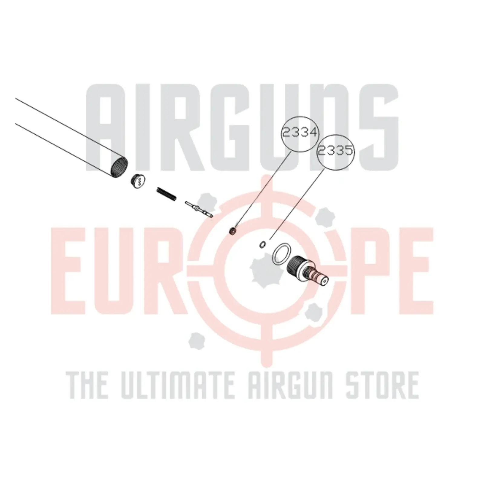 Hatsan Hatsan 2334 + 2335 | Valve seat BT65